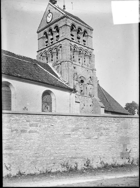 Clocher, côté sud-ouest