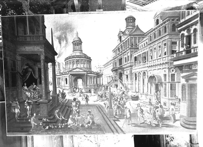 Peinture : le Massacre des Triumvirs