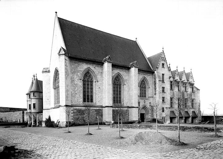 Chapelle et logis : ensemble nord