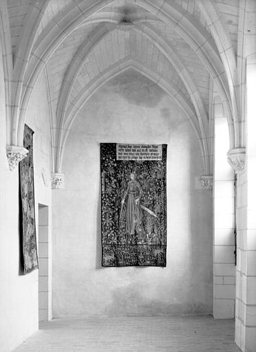 Tapisserie Penthésilée située dans le logis, couloir nord, paroi ouest