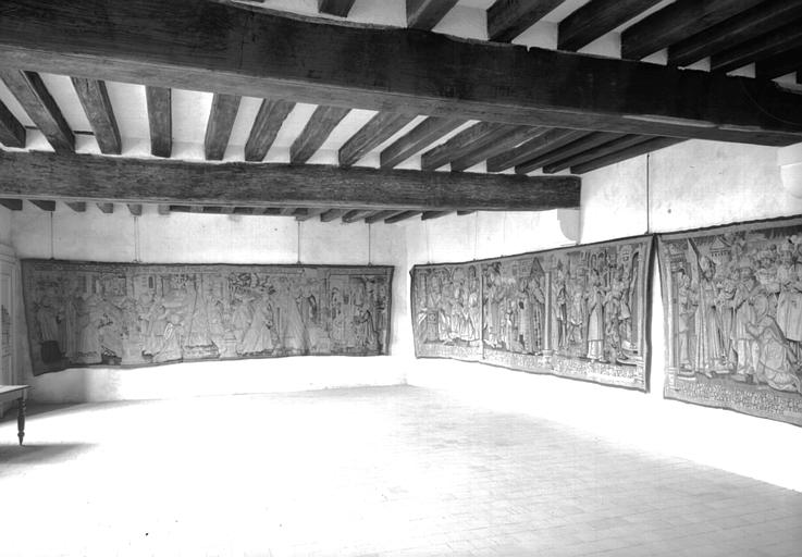 Tapisserie située dans l'antichambre de la maison du Gouverneur