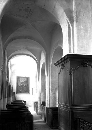 Intérieur : transept, ensemble vers le nord