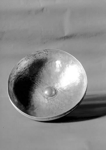 Trésor de Vix : coupe circulaire, bonze, vue de l'intérieur