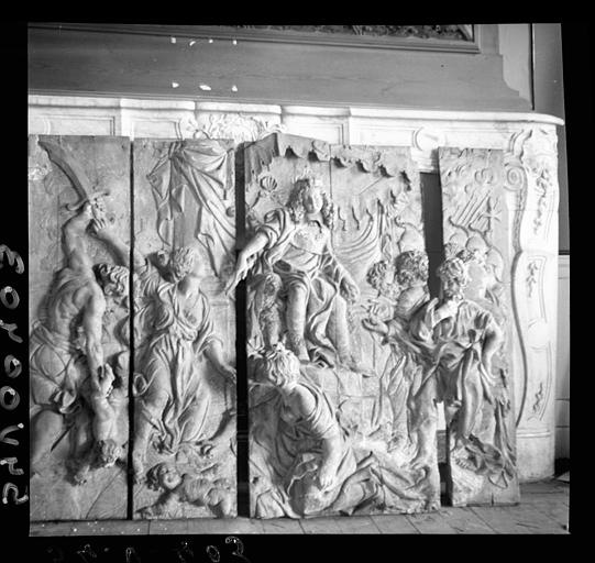 Bas-relief : le Jugement de Salomon