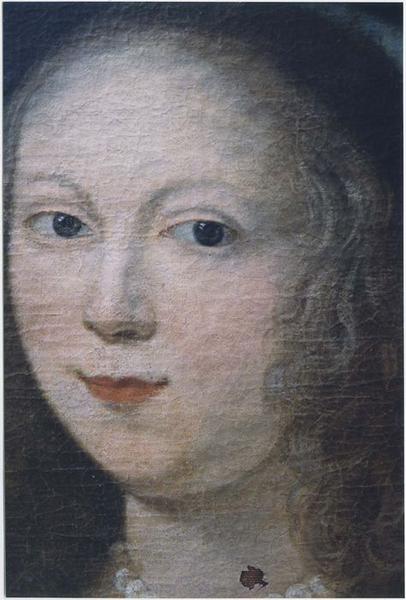 tableau : Catherine de Lambertye, détail