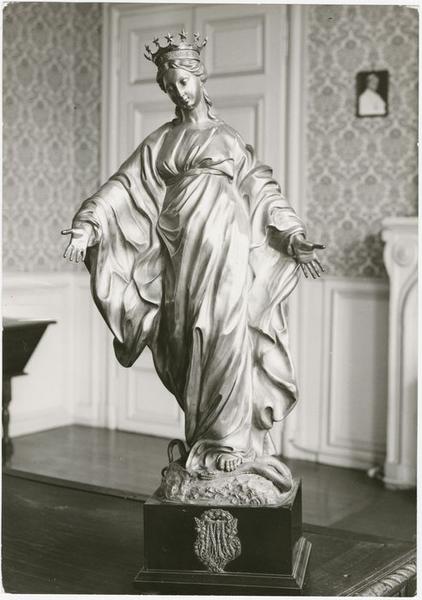 statuette : Vierge de l'Apocalypse (ancien titre : Vierge de l'Immaculée Conception), vue générale