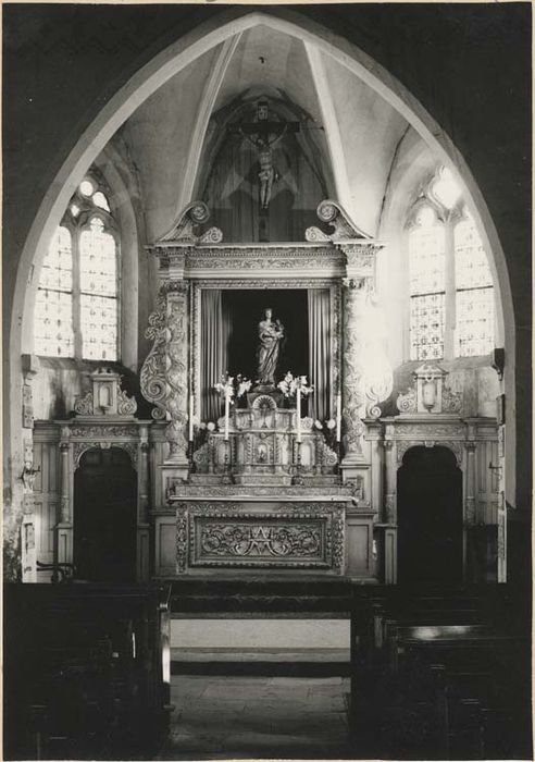 autel, retable, tabernacle (maître-autel)