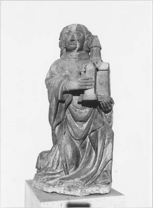 statue : Saint Gauzelin