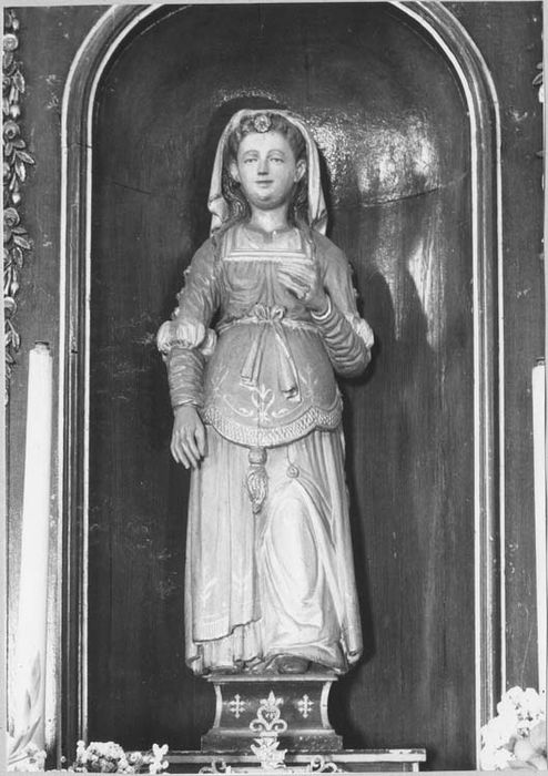 statue : Sainte Libaire