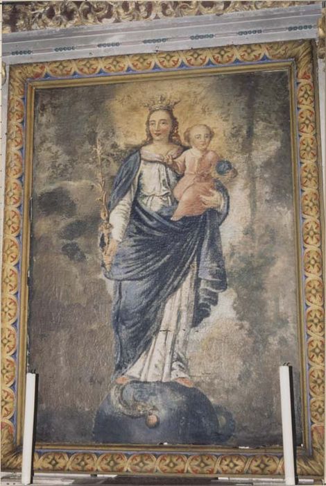 tableau : Vierge de l'immaculée Conception