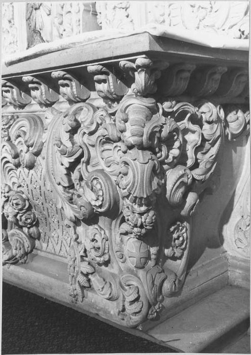 maître-autel, détail