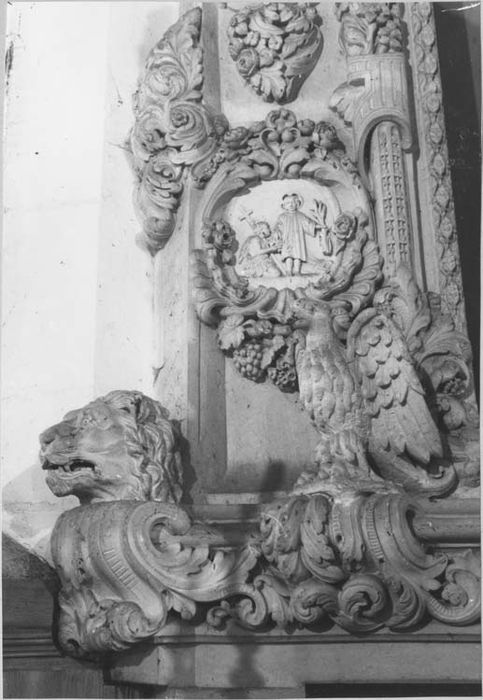 maître-autel, détail