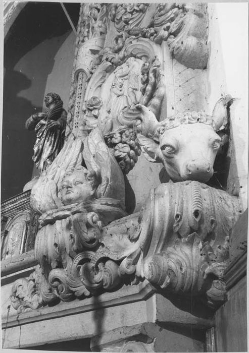 maître-autel, détail