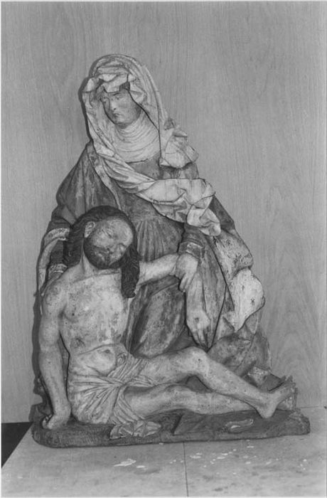 groupe sculpté : Vierge de Pitié