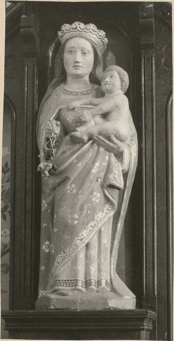 Statue : Vierge à l'Enfant