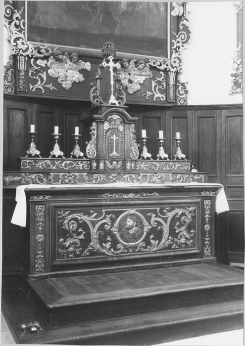 autel, retable, tabernacle (maître-autel)