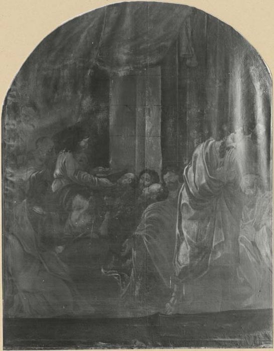 tableau : Communion des apôtres