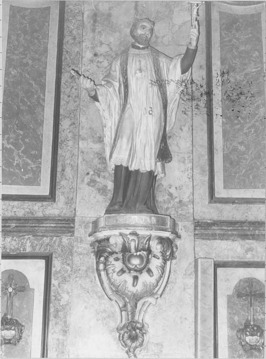 statue sur console : Saint Gaëtan