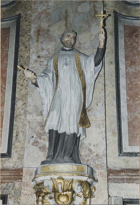 statue sur console : Saint Gaëtan