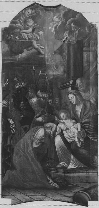 tableau : Adoration des Mages