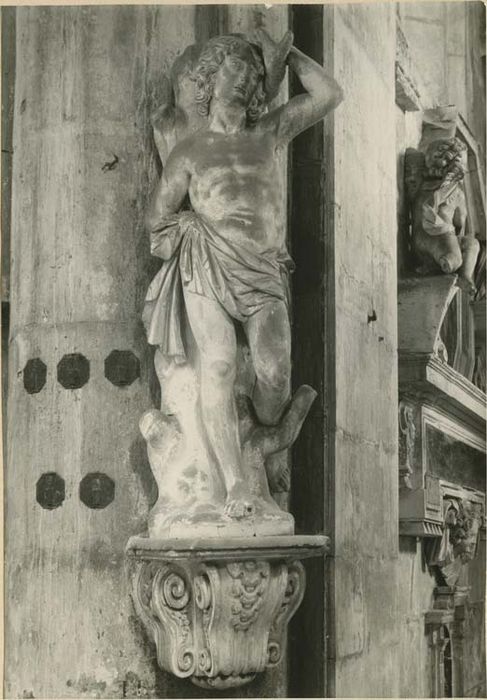 statue : Saint Sébastien