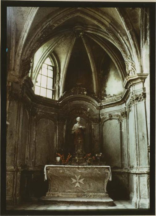 Décors et peintures de la chapelle Saint-Martin