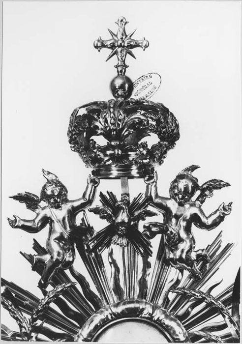 ostensoir, détail