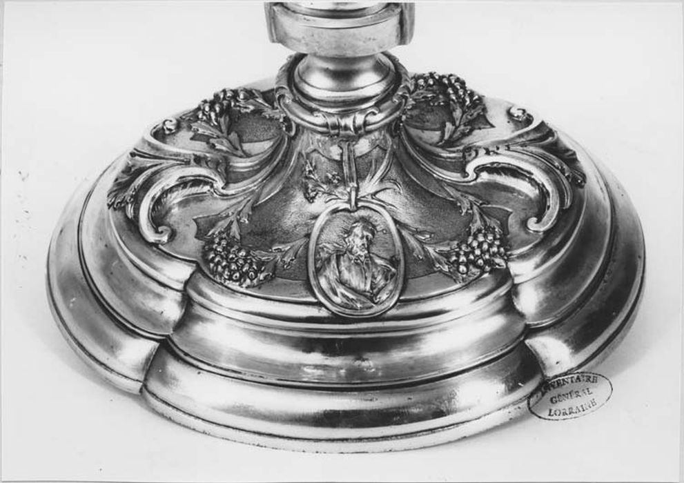 ostensoir, détail
