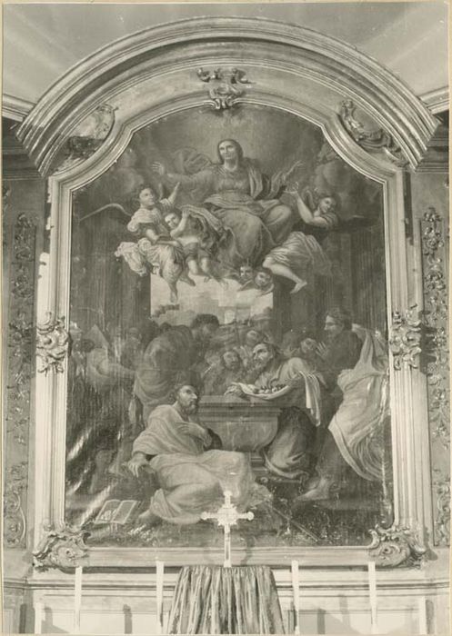 tableau : Assomption de la Vierge (l)