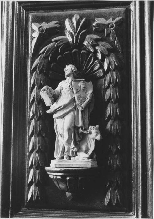 statuette : Saint Luc