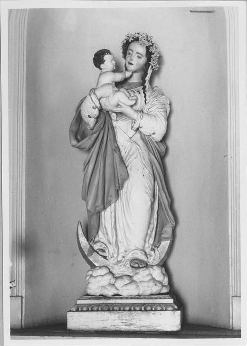 statuette : Vierge à l'Enfant