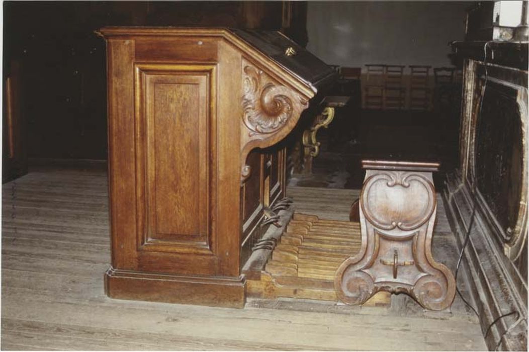 buffet d'orgue, style baroque (orgue de choeur)