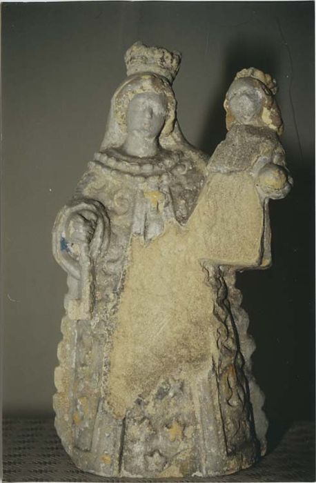 statuette : Vierge à l'Enfant, Notre-Dame de Luxembourg