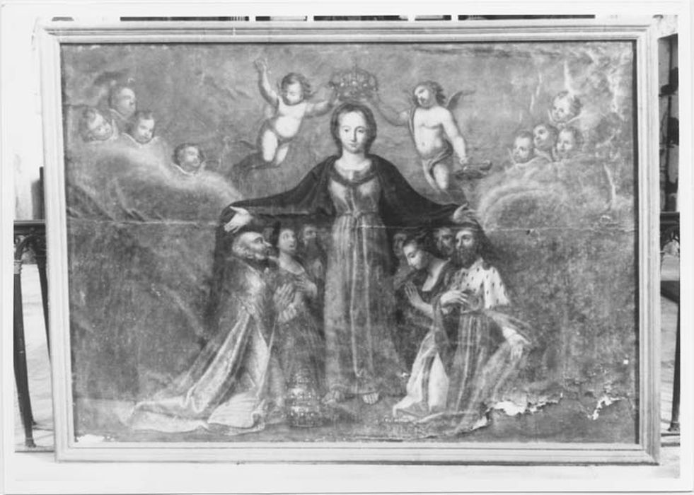 tableau et cadre : Notre-Dame de Bonsecours