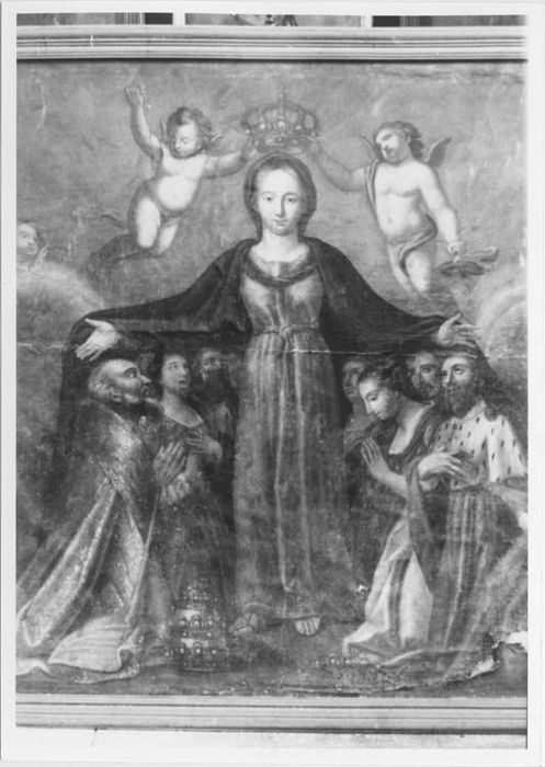 tableau et cadre : Notre-Dame de Bonsecours