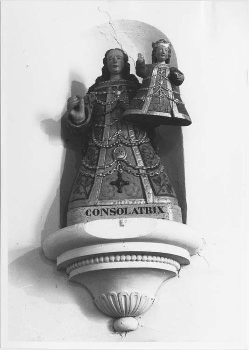 statuette : Vierge à l'Enfant dite Notre-Dame de Luxembourg