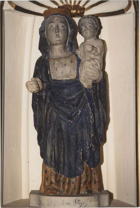 statuette : Vierge à l'Enfant
