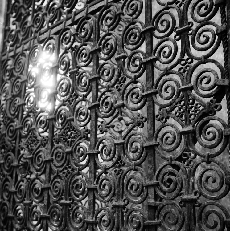 Eglise abbatiale : grille