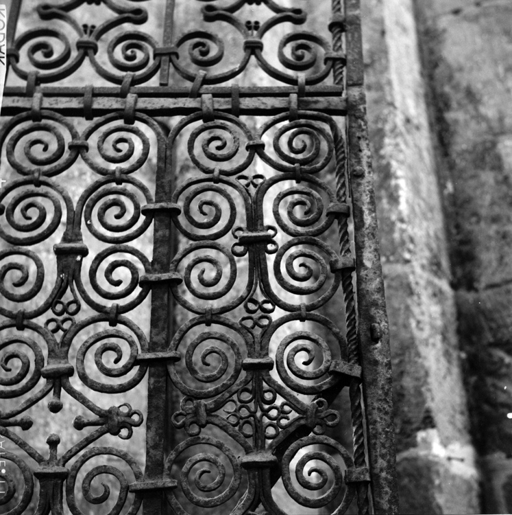 Eglise abbatiale : grille