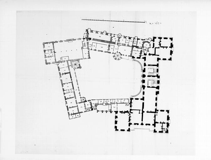 Plan du premier étage