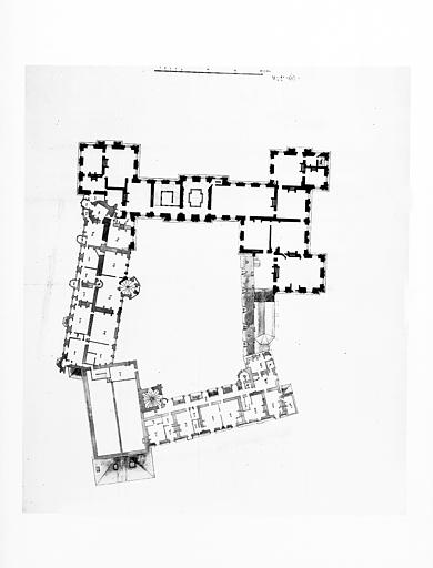 Plan du deuxième étage