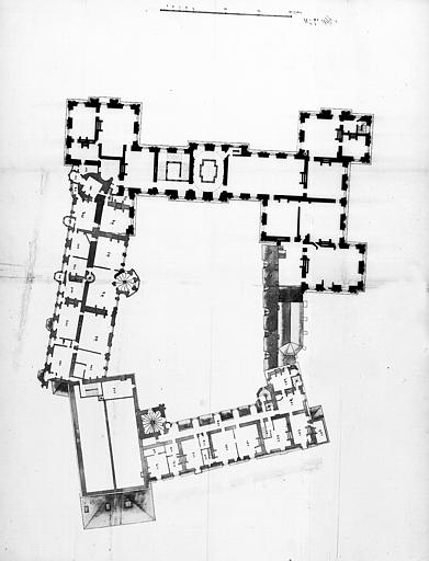 Plan du deuxième étage