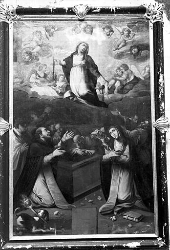 Peinture sur toile, côté nord de la nef : Assomption