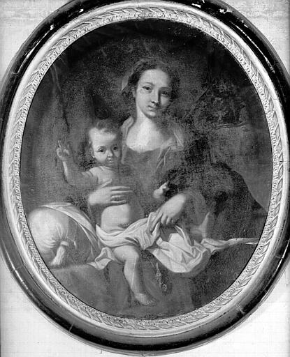 Peinture sur toile : Vierge à l'Enfant - © Ministère de la Culture (France), Médiathèque du patrimoine et de la photographie, diffusion GrandPalaisRmn Photo
