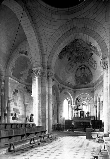 Intérieur : choeur, vers le nord-est