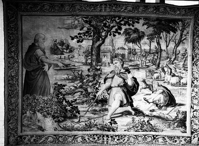 Tapisserie des ateliers de Bruxelles, Histoire de Moïse : le  Rocher d'Horeb
