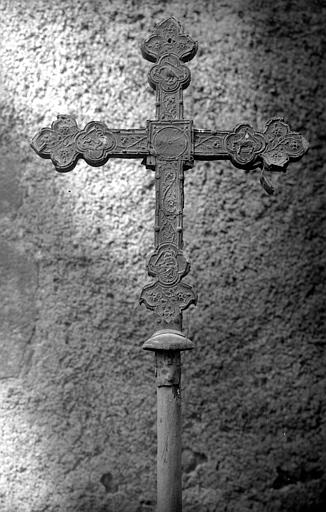 Croix processionnelle en cuivre - © Ministère de la Culture (France), Médiathèque du patrimoine et de la photographie, diffusion RMN-GP