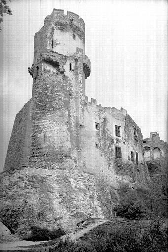 Ruines, côté donjon