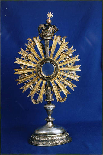ostensoir, revers