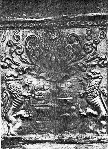 plaque de cheminée (taque de foyer)